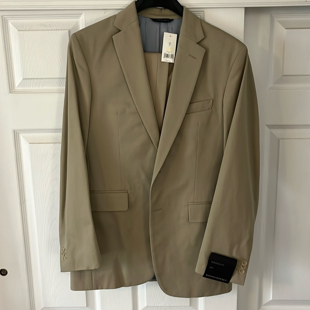 Banana Republic classic suit modern fit